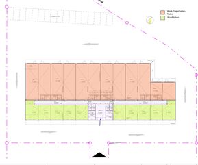 Grundriss Planung Gewerbehof Eisenhammer